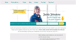 Desktop Screenshot of jackiejohnstone.com